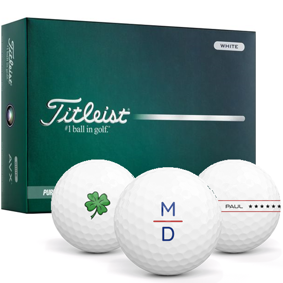 Titleist AVX Monogram Golf Balls - 2026 Model
