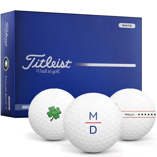 Titleist Tour Soft Monogram Golf Balls - 2026 Model