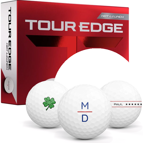 Tour Edge Hot Launch Monogram Golf Ball