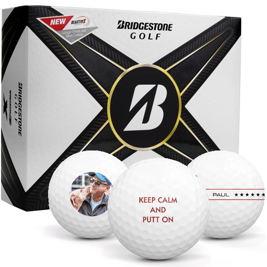 Bridgestone 2024 Tour B X Personalized Golf Balls