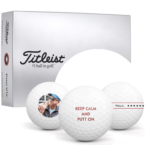 Titleist Pro V1x Personalized Golf Balls