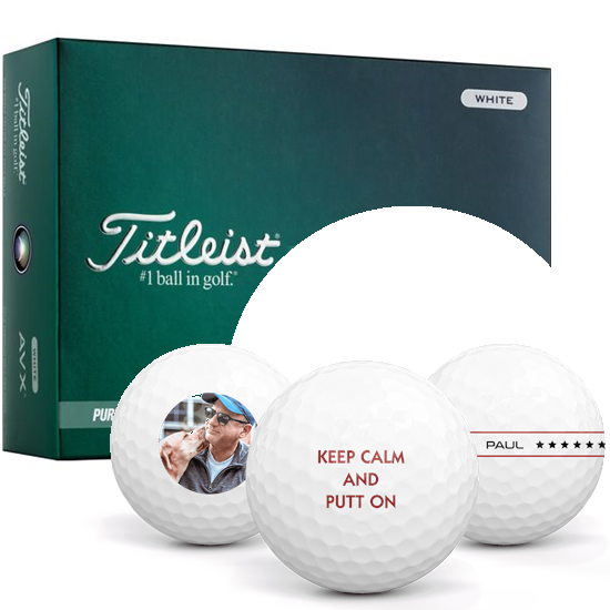 Titleist AVX Personalized Golf Balls - 2026 Model