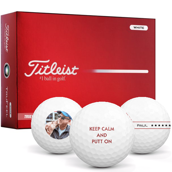 Titleist TruFeel Personalized Golf Balls - 2026 Model
