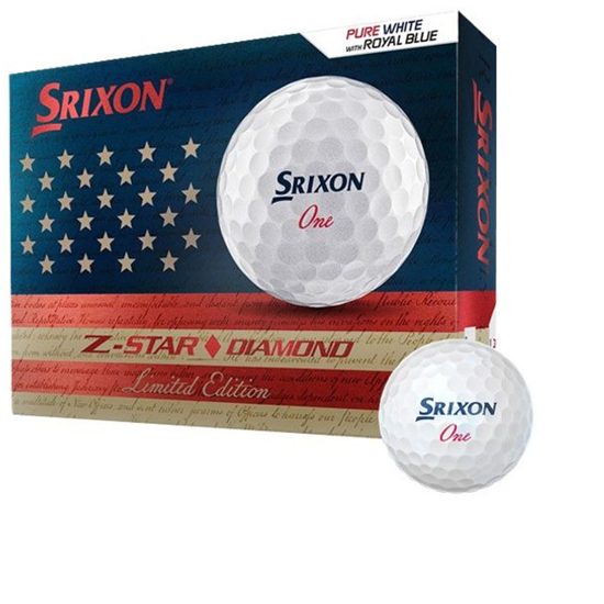 Srixon Z-Star Diamond 3 USA Limited Edition Personalized Golf Balls