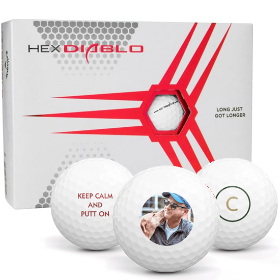 Callaway Golf HEX Diablo Photo Golf Balls