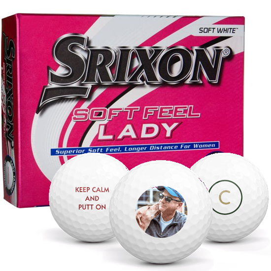 Srixon Soft Feel Lady 7 Photo Golf Balls