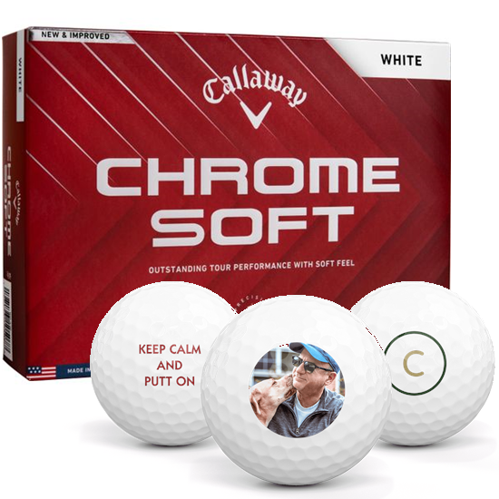 Callaway Golf 2024 Chrome Soft Photo Golf Balls
