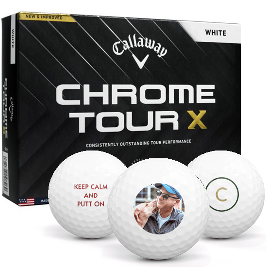 Callaway Golf 2024 Chrome Tour X Photo Golf Balls