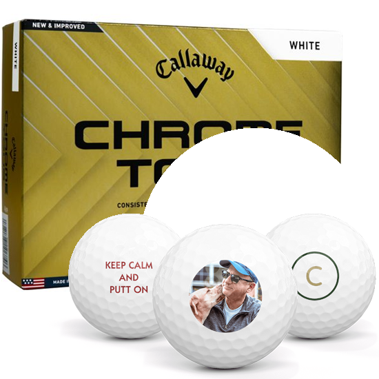 Callaway Golf 2024 Chrome Tour Photo Golf Balls