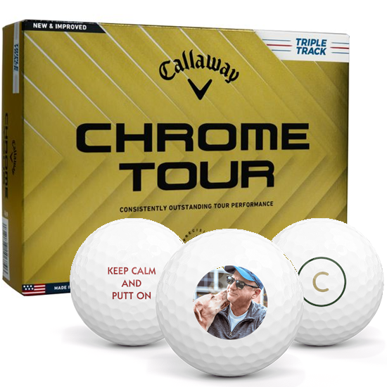 Callaway Golf Chrome Tour Triple Track Photo Golf Balls