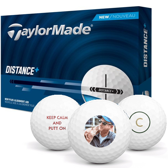 TaylorMade Distance+ Photo Golf Balls
