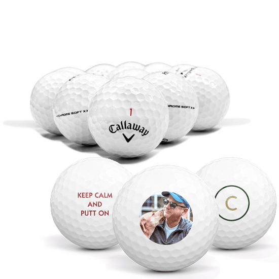 Callaway Golf Prior Model Chrome Soft X Bulk Photo Golf Balls