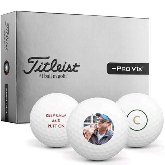 Titleist Pro V1x Left Dash Photo Golf Balls - 2026 Model