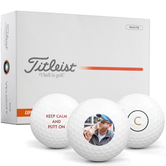 Titleist Velocity Photo Golf Balls - 2026 Model