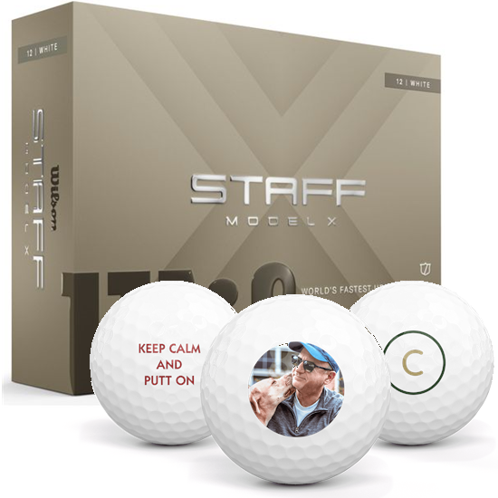 Wilson Staff Model X Photo Golf Balls