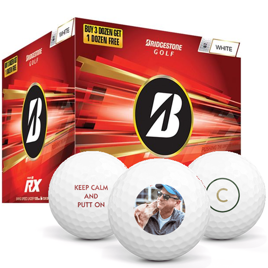 Bridgestone Tour B RX Photo Golf Balls - Buy 3 DZ Get 1 DZ Free - 2026 Model