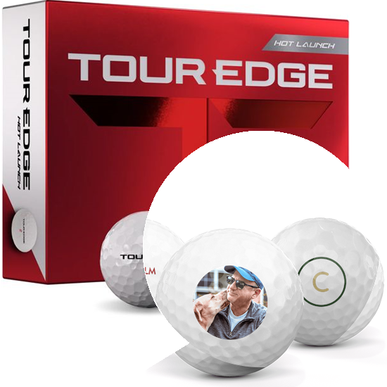 Tour Edge Hot Launch Photo Golf Ball