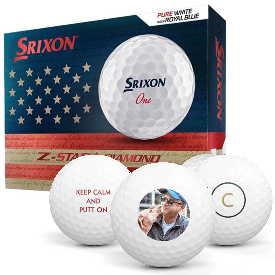 Srixon Z-Star Diamond 3 USA Limited Edition Photo Golf Balls
