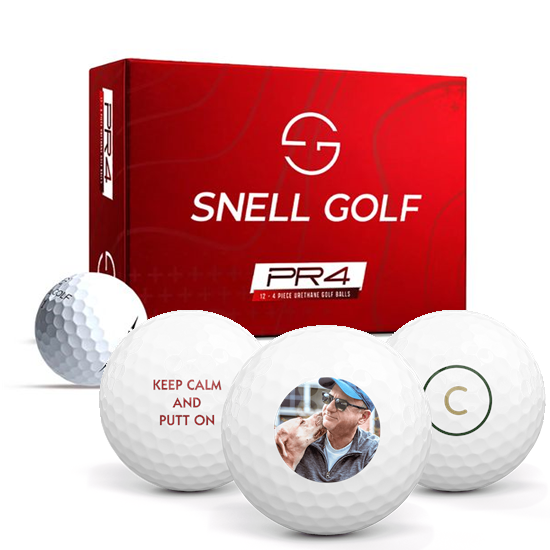 Snell Golf PR4 Photo Golf Balls - 2026 Model