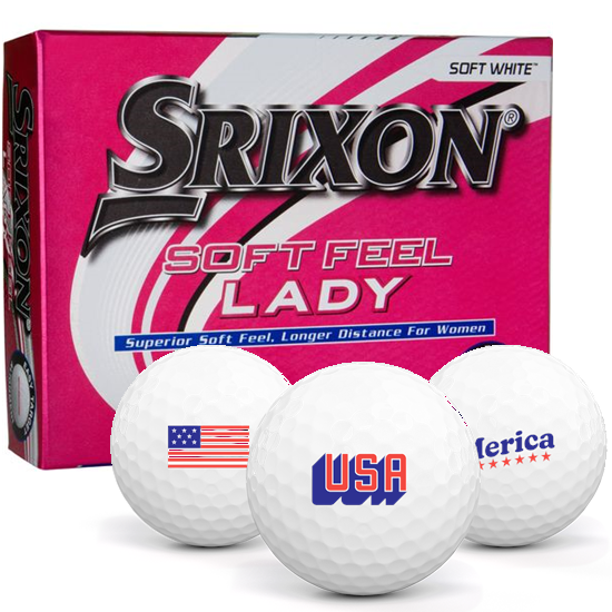 Srixon  Soft Feel Lady 7 USA Pack 1 Icon Golf Balls
