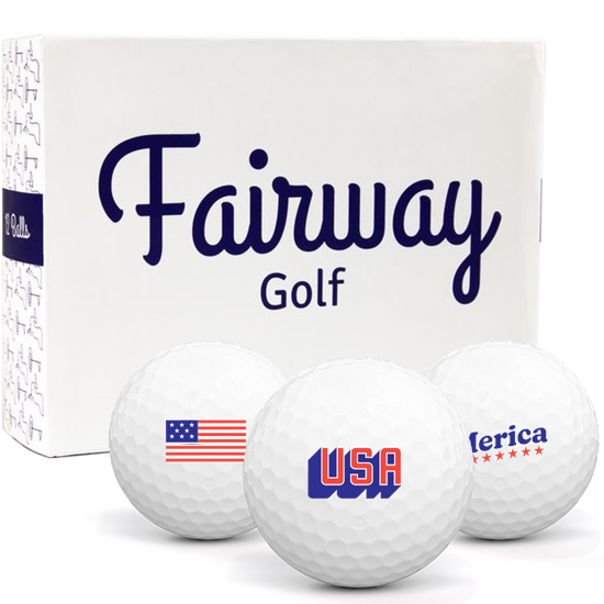 Fairway Golf Eagle Pro USA Pack 1 Icon Golf Balls
