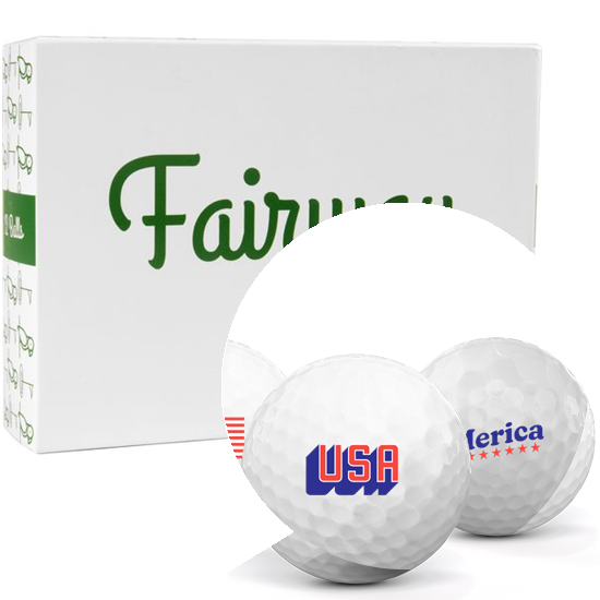 Fairway Golf Birdie Tour USA Pack 1 Icon Golf Balls