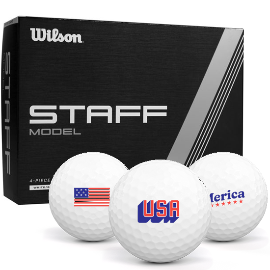 Wilson Staff Model USA Pack 1 Icon Golf Balls