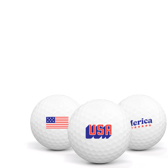 Callaway Golf ERC Soft Triple Track USA Pack 1 Icon Golf Balls