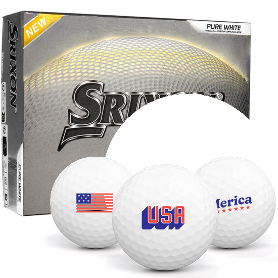 Srixon Z-Star Diamond 3 USA Pack 1 Icon Golf Balls