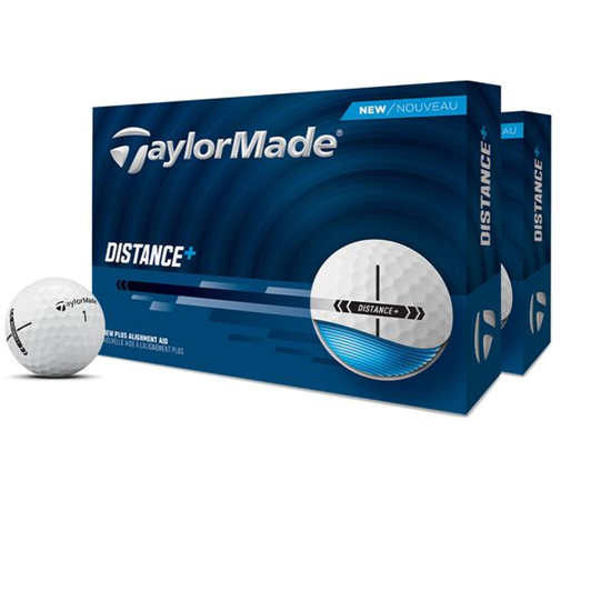 TaylorMade Distance+ Double Dozen USA Pack 1 Icon Golf Balls