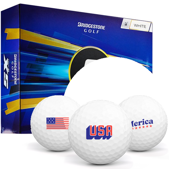Bridgestone Tour B XS USA Pack 1 Icon Golf Balls