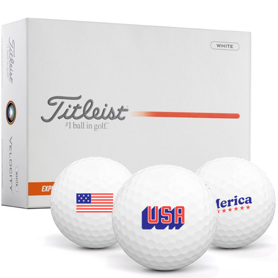 Titleist Velocity USA Pack 1 Icon Golf Balls - 2026 Model