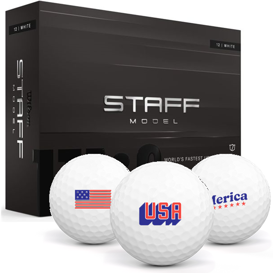 Wilson Staff Model USA Pack 1 Icon Golf Balls