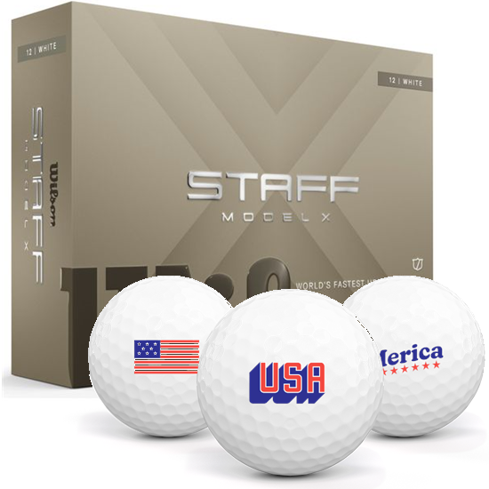 Wilson Staff Model X USA Pack 1 Icon Golf Balls