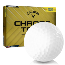 Callaway Golf 2024 Chrome Tour Triple Track Yellow Drinks Pack 1 Icon Golf Balls