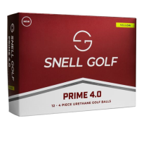 Snell Golf Prime 4.0 Yellow Drinks Pack 1 Icon Golf Balls