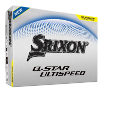Srixon Q-Star Ultispeed Yellow Drinks Pack 1 Icon Golf Balls