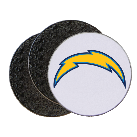 Officially Licensed Logo Los Angeles Chargers Ball Markers - 3 Pack