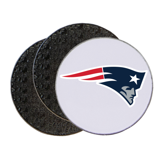 Officially Licensed Logo New England Patriots Ball Markers - 3 Pack