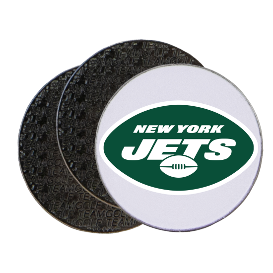 Officially Licensed Logo New York Jets Ball Markers - 3 Pack