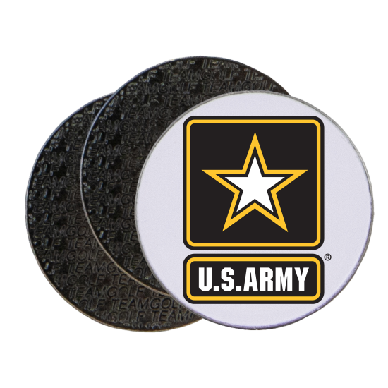 Officially Licensed Logo US Army Ball Markers - 3 Pack