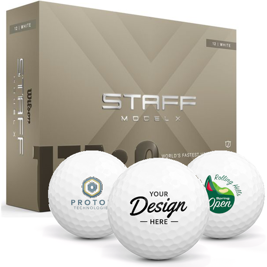 Wilson Staff Model X 12 Dozen Custom Golf Balls